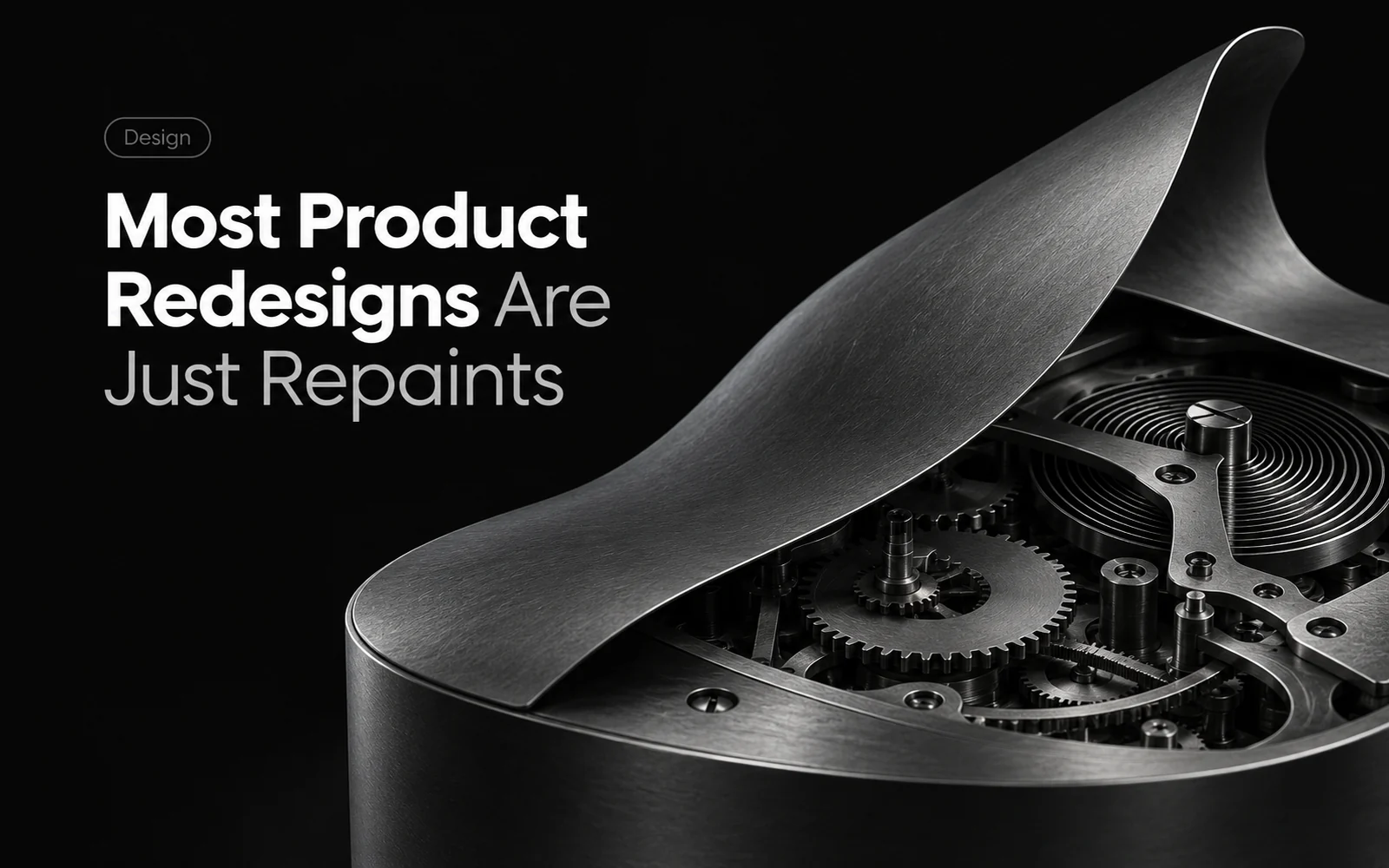 Most Product Redesigns Are Just Repaints illustration