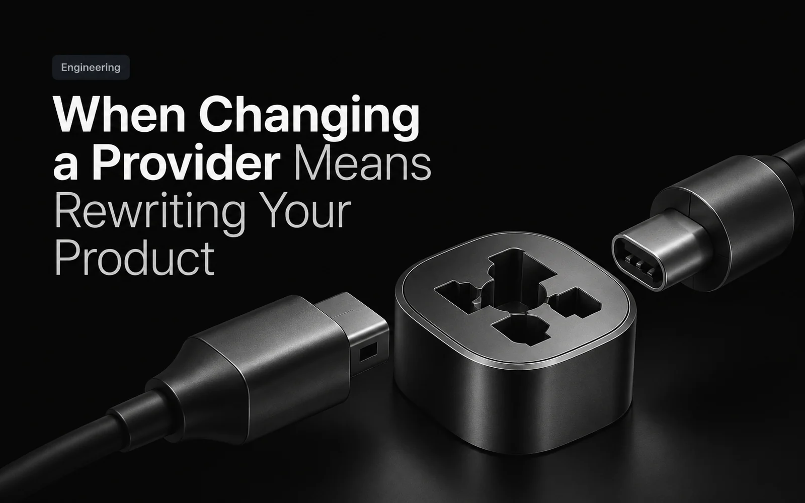 When Changing a Provider Means Rewriting Your Product illustration