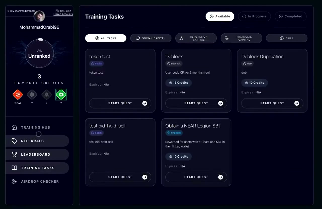 ConsumerFi the challenge product screen